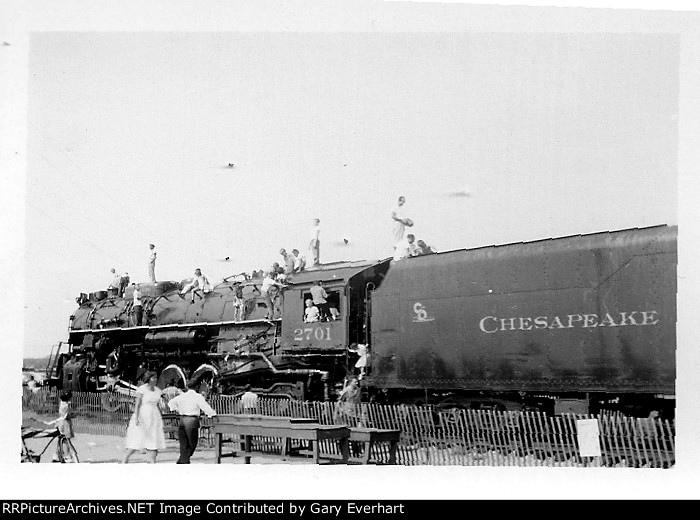 C&O 2-8-4 #2701 - Chesapeake & Ohio